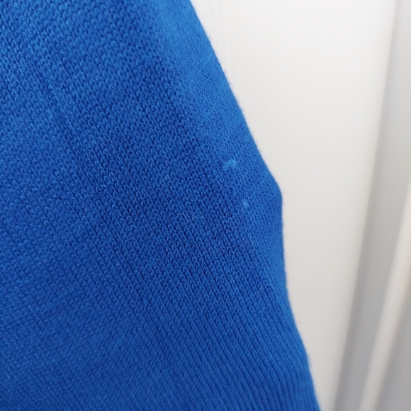 Kim Rogers Blue Open Front Cardigan Medium NWT - Picture 7 of 7